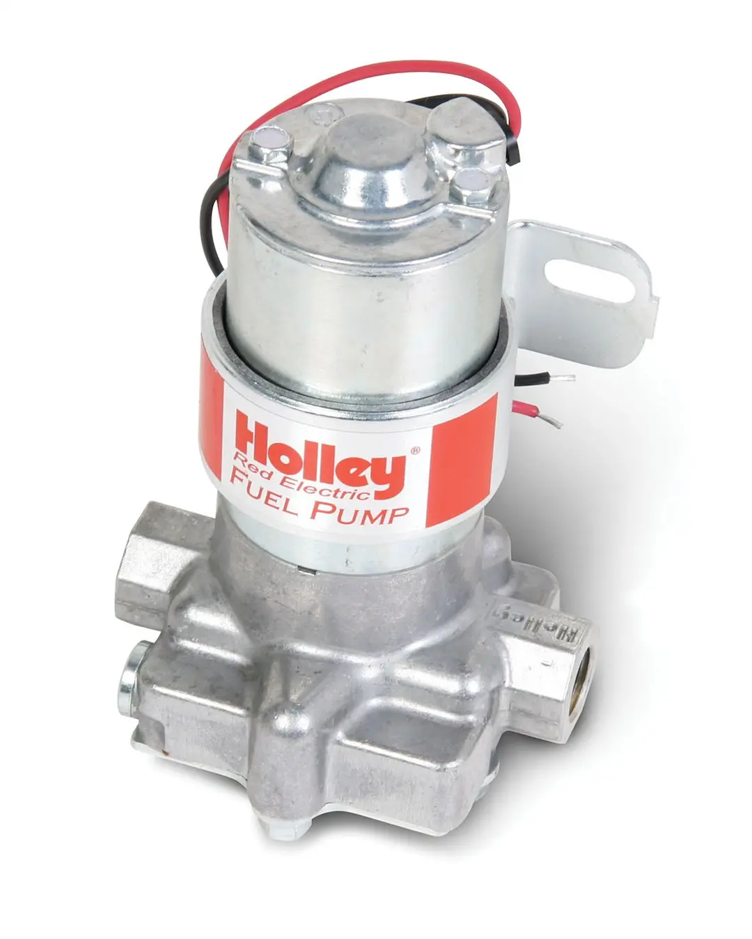 Holley Performance 12-801-1 Fuel Pump Electric; 97 Gph Free Flow And 71 Gph At 4 Psi; 7 Psi Maximum Pressure; Without Regulator; 3/8 Inch Npt Inlet/Outlet; 12 Volts; Rotor/Vane 1