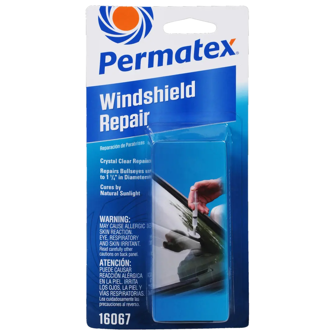 Permatex 16067 Windshield Repair Kit – Glass Chip & Crack Repair – Universal Fit Universal Fit 1